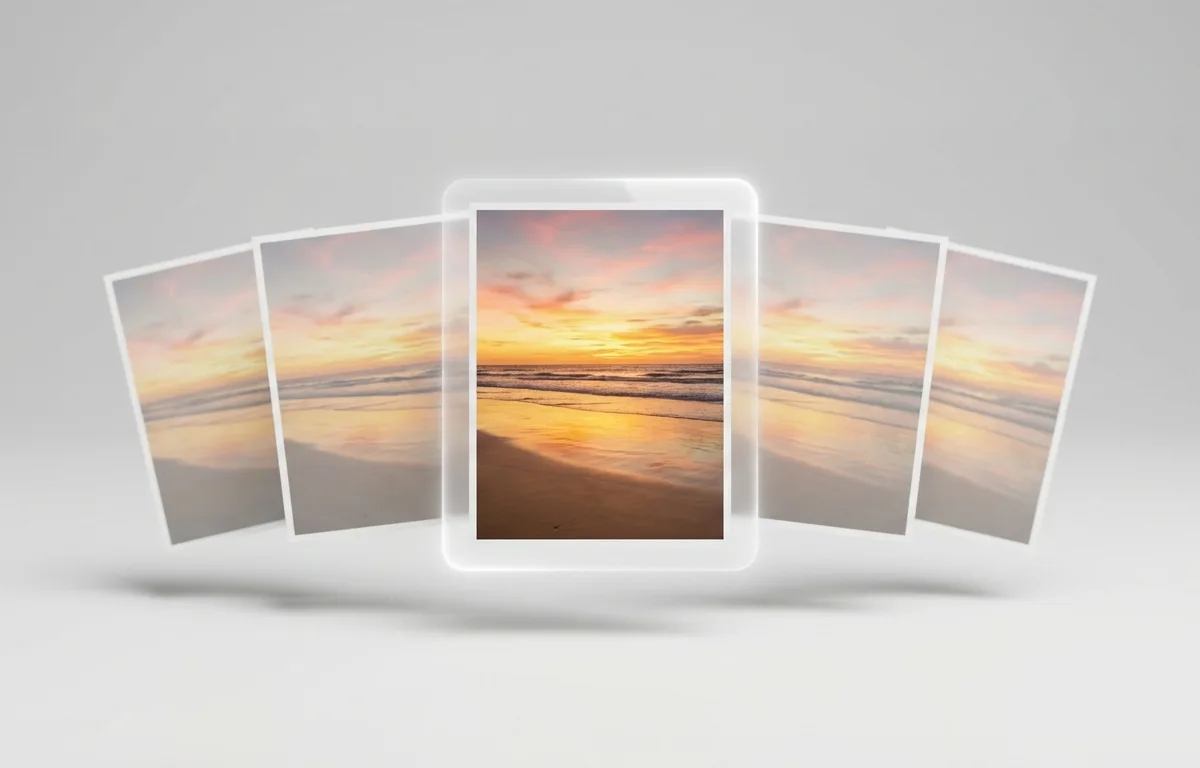 Technologia AI identyfikująca najlepsze zdjęcie z serii podobnych ujęć