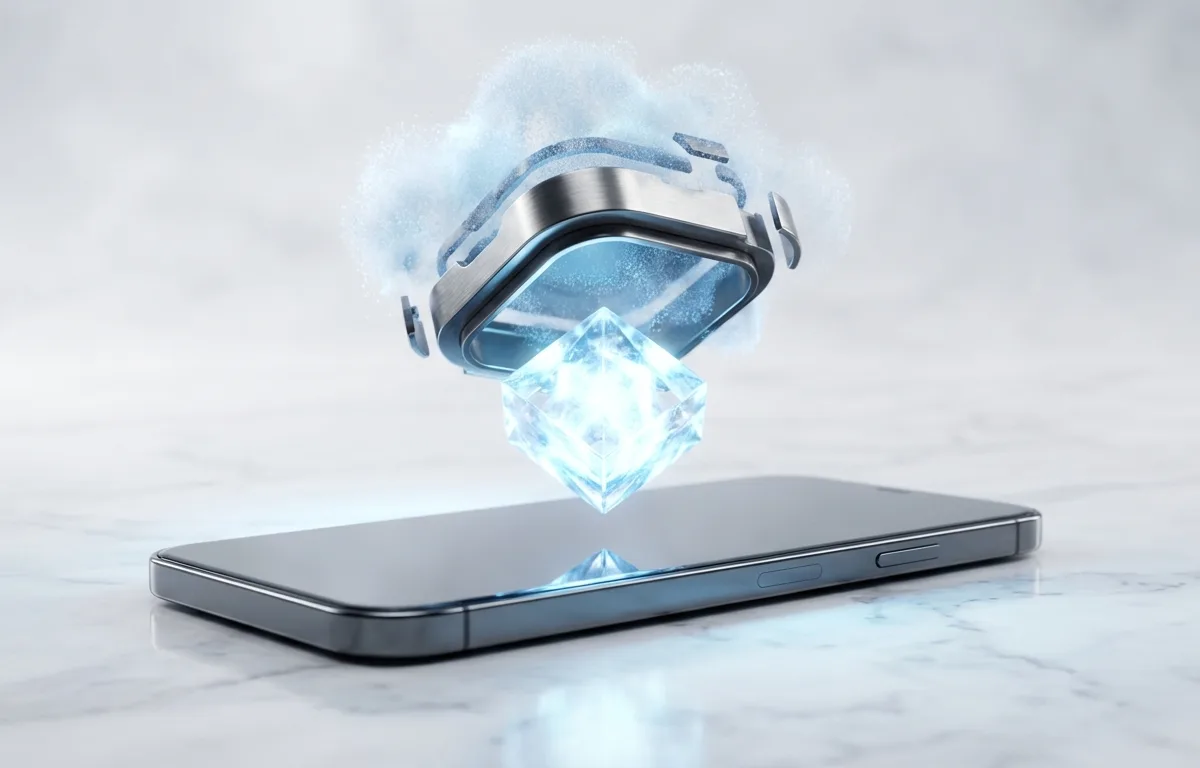 Wizualizacja odciążania aplikacji w celu zaoszczędzenia miejsca przy zachowaniu bezpieczeństwa danych użytkownika