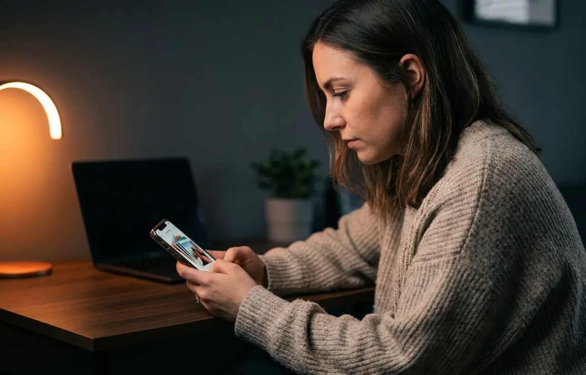 iPhone पर AI फोटो मैनेजमेंट ऐप का उपयोग करके डुप्लिकेट फोटो को साफ करते हुए