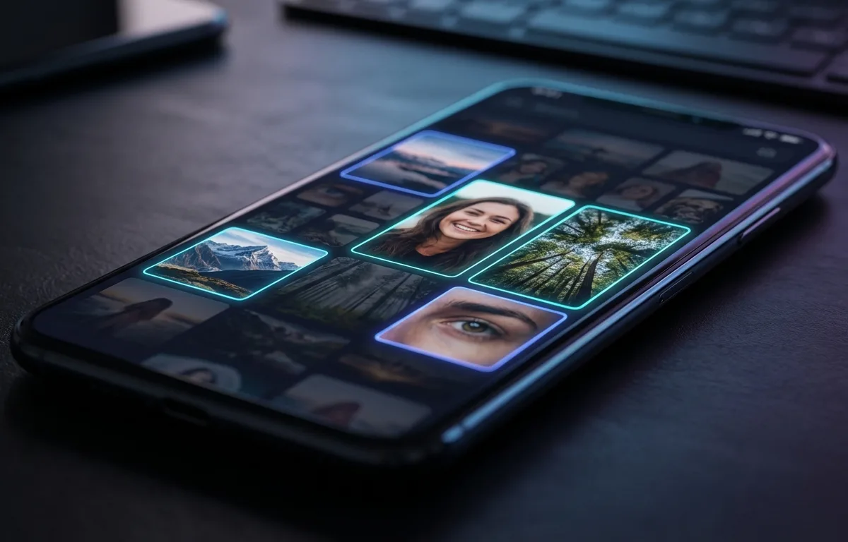カメラロールの不要な写真群から最良の写真を特定するAI写真管理ツール